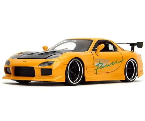 HKS - 1993 Mazda RX-7 in Yellow Orange