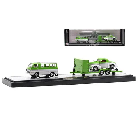 1964 Dodge A100 Camper Van and 1941 Willys Coupe - M2MACHINES