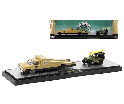 Maui Sons - 1974 Dodge Truck and 1944 Jeep MB