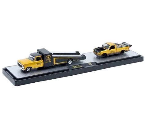 1969 Ford F-350 in Yellow and Black and 1995 Ford Ranger XLT in Yellow and Black
