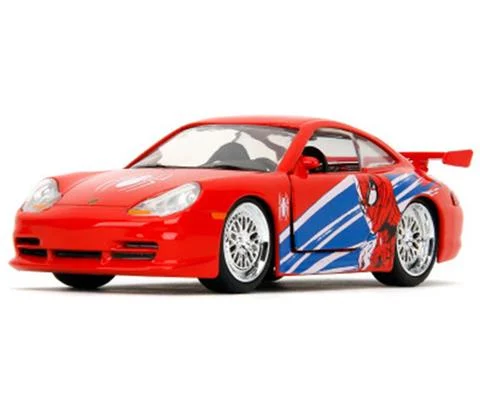 Porsche 911 GT3 RS 996 in Spider-Man Deco