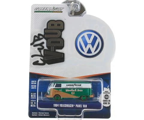 Goodyear - 1964 Volkswagen Panel Van in Green Chrome