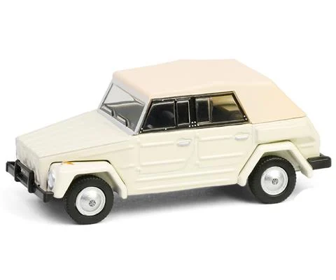 1973 Volkswagen Type 181 The Thing in Beige with Tan Soft Top - GREENLIGHT