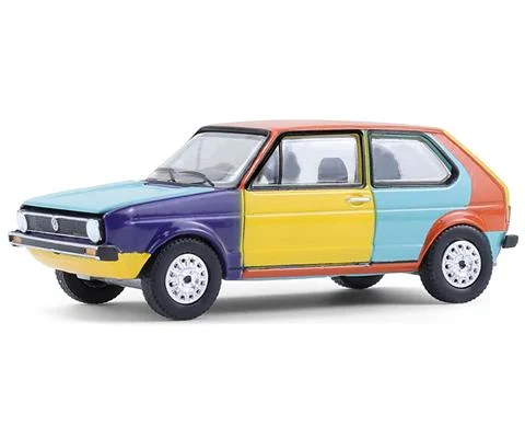 1975 Volkswagen Rabbit Harlequin Tribute - GREENLIGHT