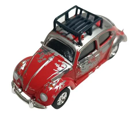 Classic Volkswagen Beetle in Ruby Red Patina Finish - GREENLIGHT