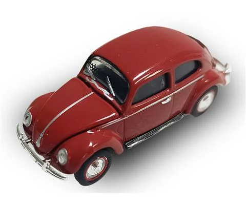 1953 Volkswagen Beetle with Split Rear Window in Dark Red - GREENLIGHT