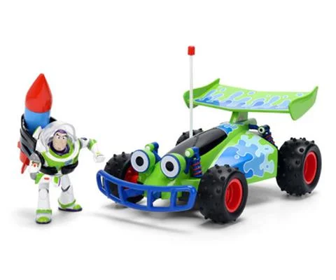 RC Buggy with Buzz Lightyear Figure - JADA TOYS