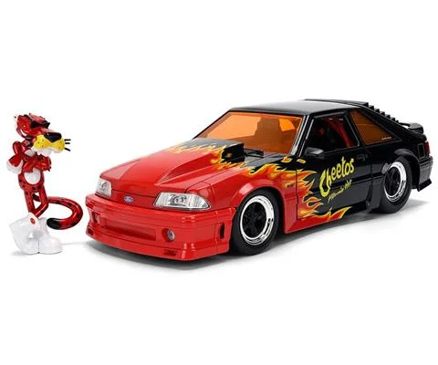 Cheetos Flamin Hot - 1989 Ford Mustang GT with Chester Figure