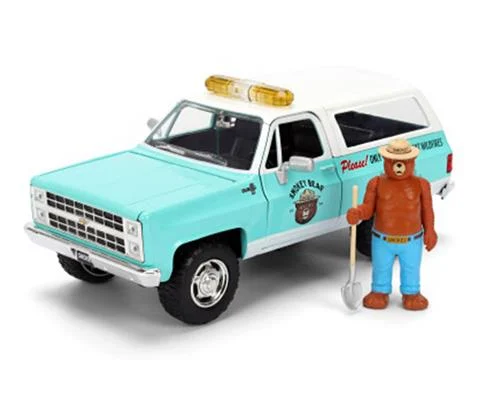 1980 Chevrolet Blazer with Smokey Bear Figure - Smokey Bear
