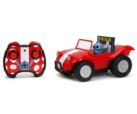 R/C - Stitch Driving Red Buggy - Radio Control