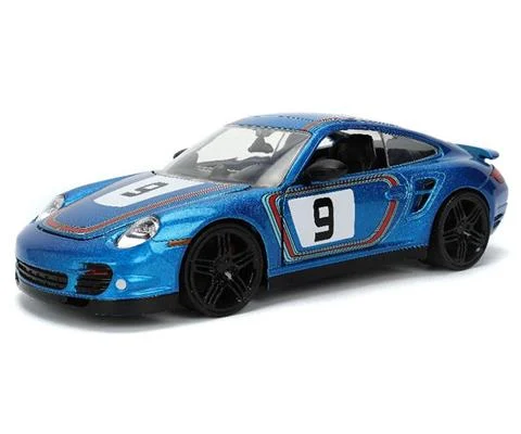 #9 - 2007 Porsche 911 Turbo 997 in Metallic Blue - Hyper-Spec