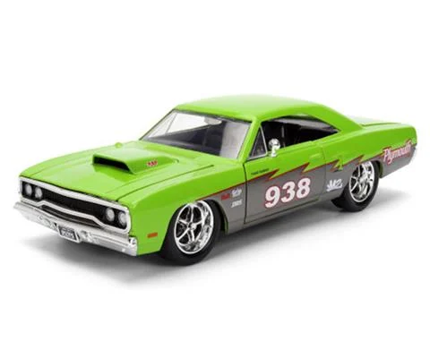 #938 - 1970 Plymouth Road Runner in Lime Green and Black