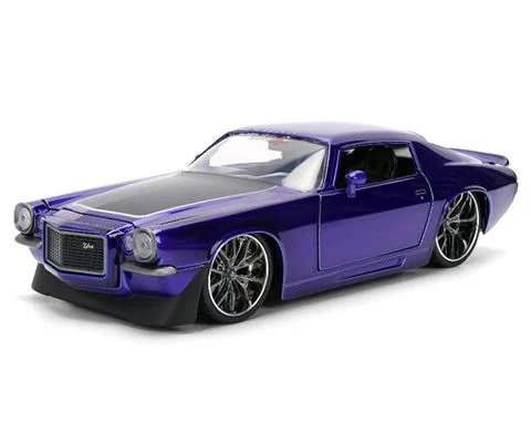 1971 Chevrolet Camaro in Purple - JADA TOYS