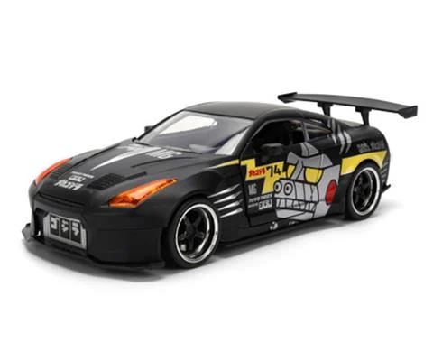 2009 Nissan Skyline in Black with Mechagodzilla Deco - Godzilla vs Mechagodzilla 1974