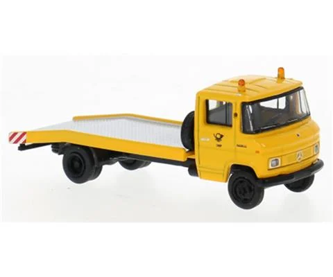 DBP - 1968 Mercedes L 608 D Flatbed Truck in Yellow