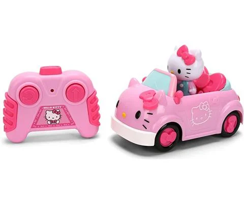 R/C - Hello Kitty in Pink Convertible - Simple Function Remote Control