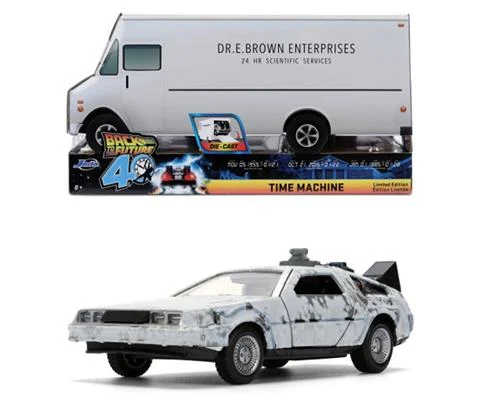 DeLorean Time Machine 40th Anniversary - JADA TOYS