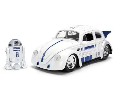 1959 Volkswagen Drag Beetle with R2-D2 Figure