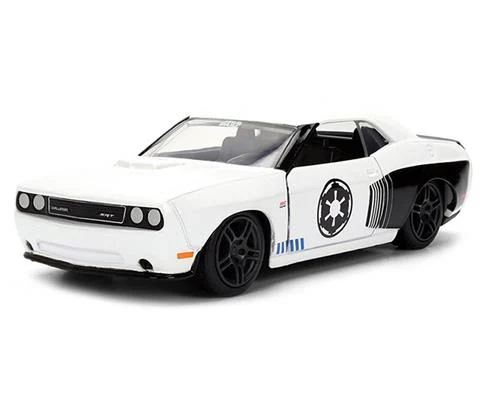 2012 Dodge Challenger in Storm Trooper Themed Deco - JADA TOYS