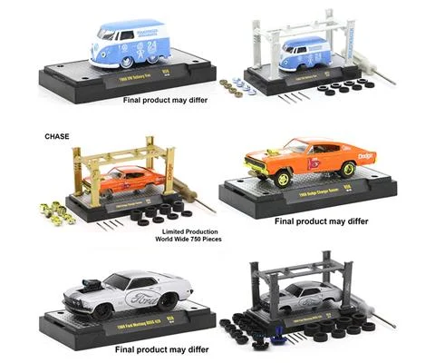 M2 Model Kit Release 59 - 3-Piece High-Detail Set with CHASE VARIANT