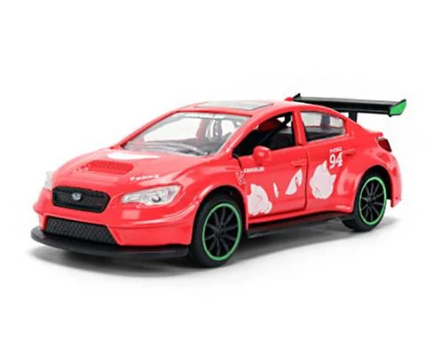 2016 Subaru WRX STI in Knuckles Themed Deco - JADA TOYS