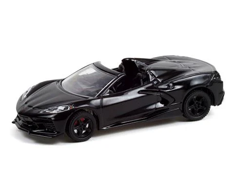 2020 Chevrolet Corvette C8 Convertible in Black with Adrenaline Red Interior Lot #3003 - GREENLIGHT