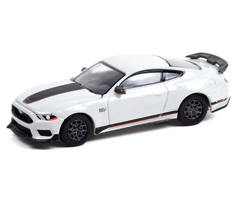 2021 Ford Mustang Mach 1 VIN #001 Lot #3005 in Fighter Jet Gray - GREENLIGHT