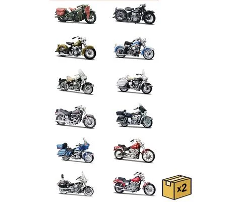Harley-Davidson Duos Twelve-Piece CASE
