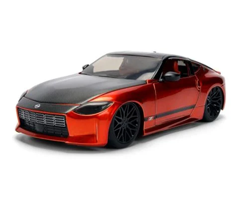 2023 Nissan Z in Metallic Red Orange and Black - JADA TOYS