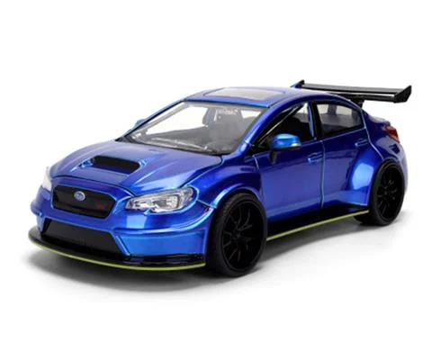 2016 Subaru WRX STI in Metallic Blue - JADA TOYS
