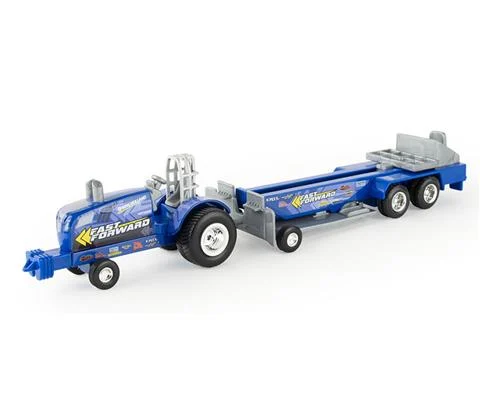 Fast Forward - New Holland Puller Tractor with Sled