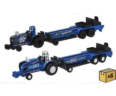 New Holland Puller Tractor with Sled 12-Piece CASE