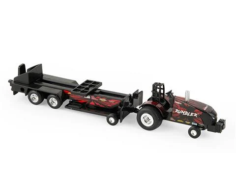 Case IH Red Rumbler Puller Tractor with Sled - ERTL