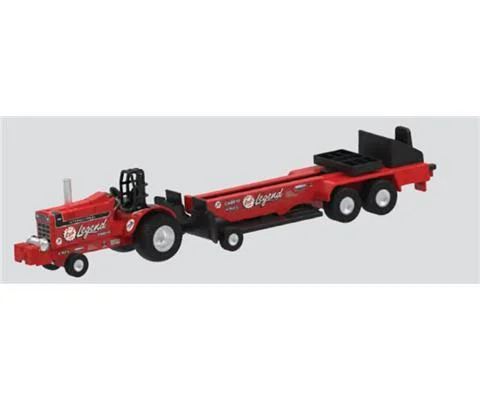 Red Legend - Case IH Puller Tractor with Sled