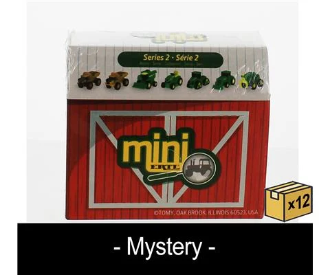 John Deere Mystery Mini Vehicle Series 2 - 12-Piece CASE