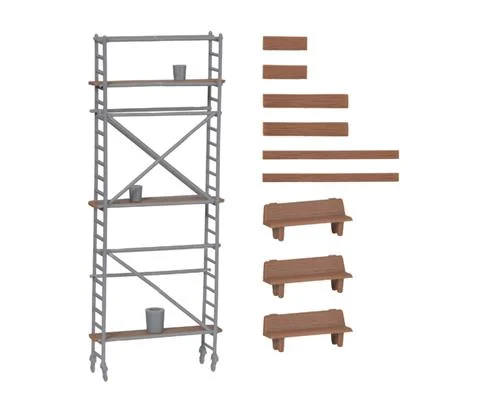 Scaffolding Plastic Model Kit - KIBRI
