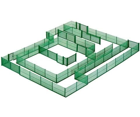Wire Fence in Green - KIBRI
