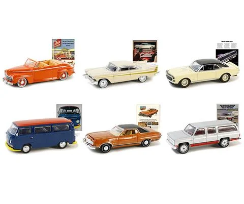 Vintage Ad Cars Series 10 - 6 Pieces in a Non-Returnable Factory-Sealed Case