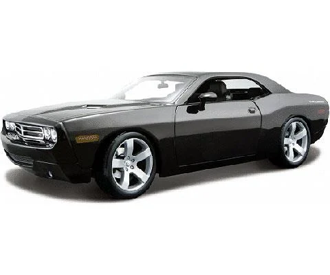 2008 Dodge Challenger in Black - Assembly Line Diecast Metal Model Kit