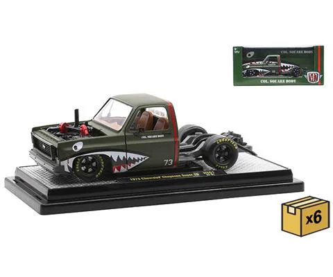 Col Square Body - 1973 Chevrolet Cheyenne Super 10 Squarebody Pickup - 6 Pieces in a Non-Returnable Case