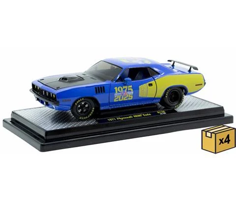 VP Racing - 1971 Plymouth HEMI Cuda - 50th Anniversary of VP Racing Non-Returnable 4-Piece CASE