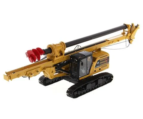 CZM EK160 Cylinder Crowd Drilling Rig on CAT 330 Next Gen Carrier - DIECAST MASTERS