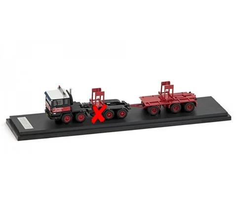 Mammoet - Van Seumeren Pegaso 8x4 and Dolly