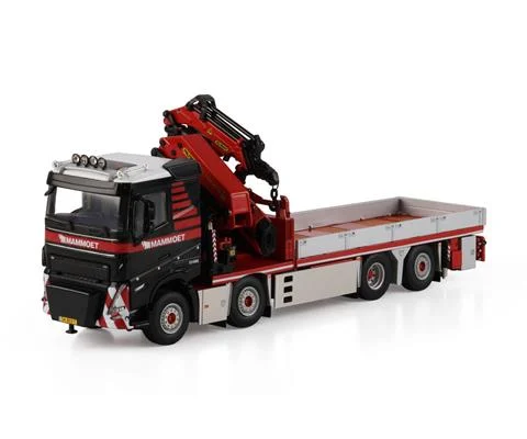 Mammoet - Volvo FH5 Sleeper Cab 8x2 Flatbed Truck with Palfinger PK 78002-SH and Jib