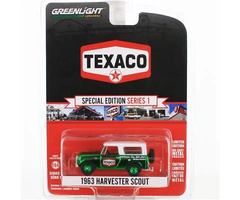 Texaco - 1963 Harvester Scout in Chrome Green- Texaco Special Edition Series 1