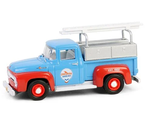 Chevron - 1956 Ford F-100 with Tool Boxes and Ladders