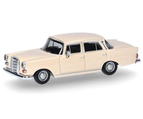 Mercedes-Benz 200 Fintail in Cream White