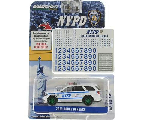 New York City Police Dept NYPD - 2019 Dodge Durango