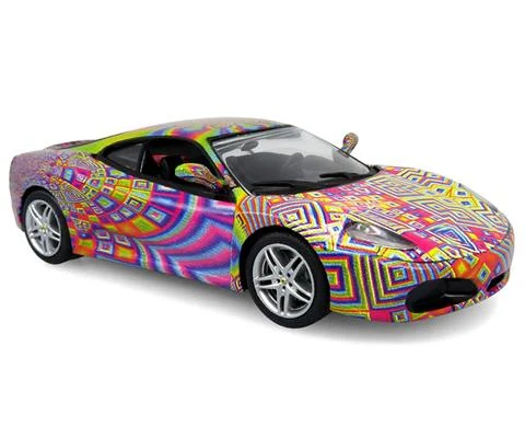 Ferrari F430 - Psychedelic Art Car