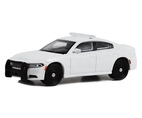 Police - 2022 Dodge Charger Pursuit with Light Bar and Push Bar in White